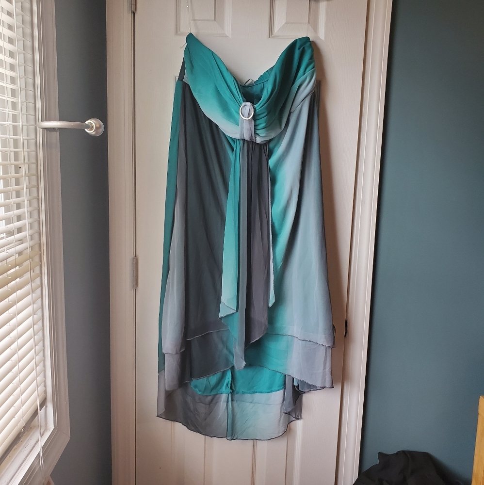 Maurice's High-low Hem Strapless Dress